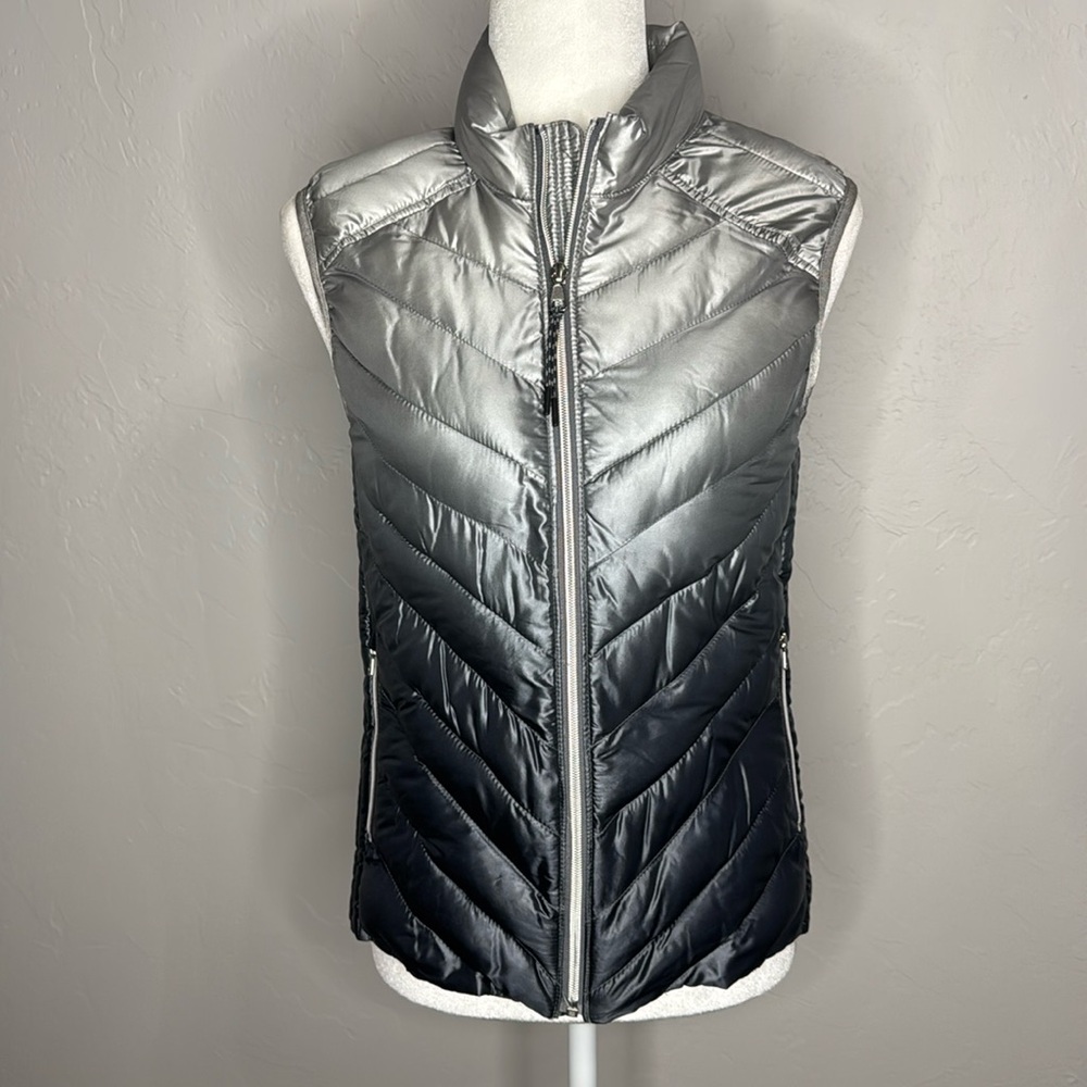 Silver Ombré insulated Vest extra small